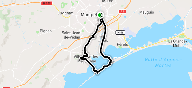 Ride image for Les dimanches de SAMA CT - Direction: Villeneuve les Maguelones