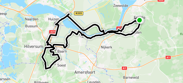 Ride image for rondje Lage Vuursche  103 km